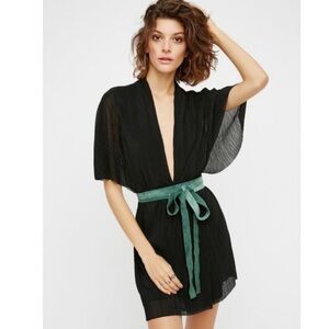 NWT! Free People Bell Sleeve Wrap Dress